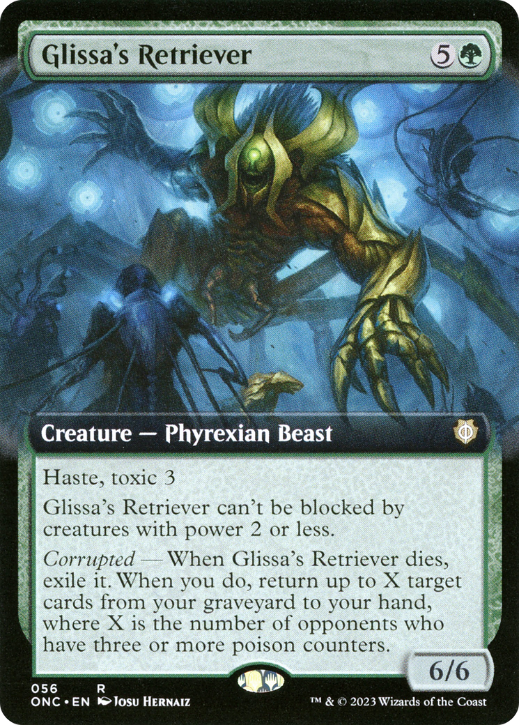 Glissa's Retriever (Extended Art) [Phyrexia: All Will Be One Commander] | D20 Games