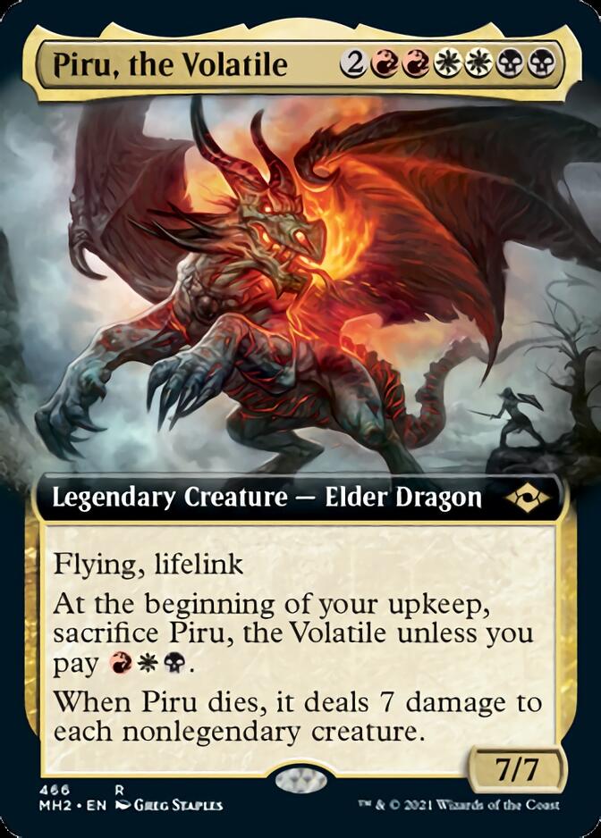 Piru, the Volatile (Extended Art) [Modern Horizons 2] | D20 Games