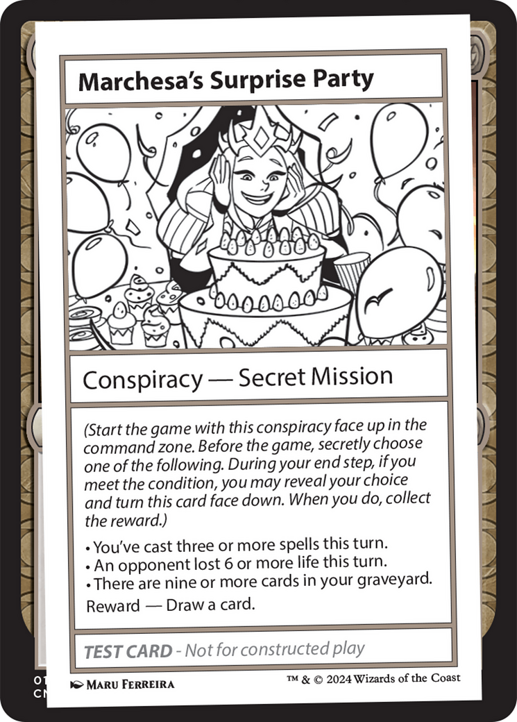 Marchesa's Surprise Party [Mystery Booster 2 Playtest Cards] | D20 Games