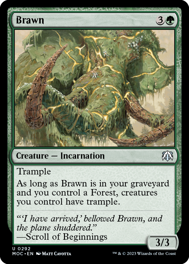 Brawn [March of the Machine Commander] | D20 Games