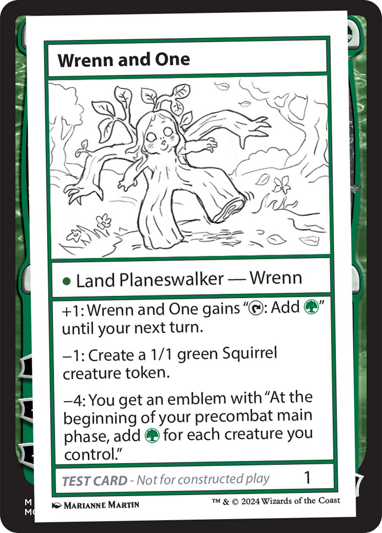 Wrenn and One [Mystery Booster 2 Playtest Cards] | D20 Games