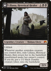 Liliana, Heretical Healer // Liliana, Defiant Necromancer [Secret Lair: From Cute to Brute] | D20 Games