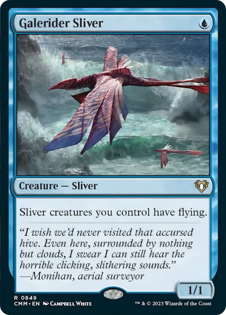 Galerider Sliver [Commander Masters] | D20 Games