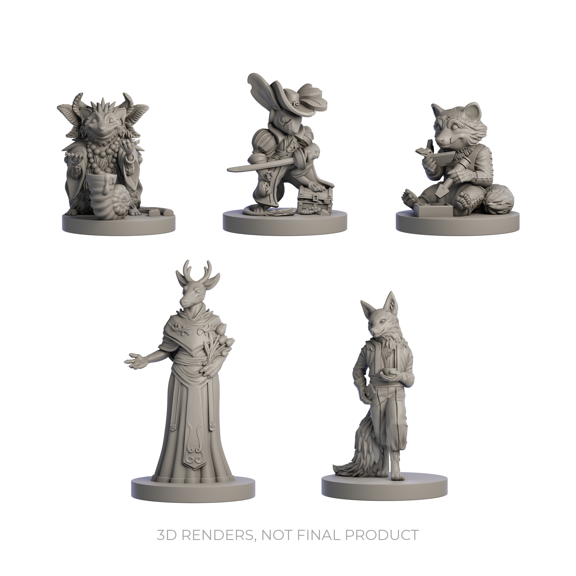 Humblewood Minis: Humblefolk | D20 Games