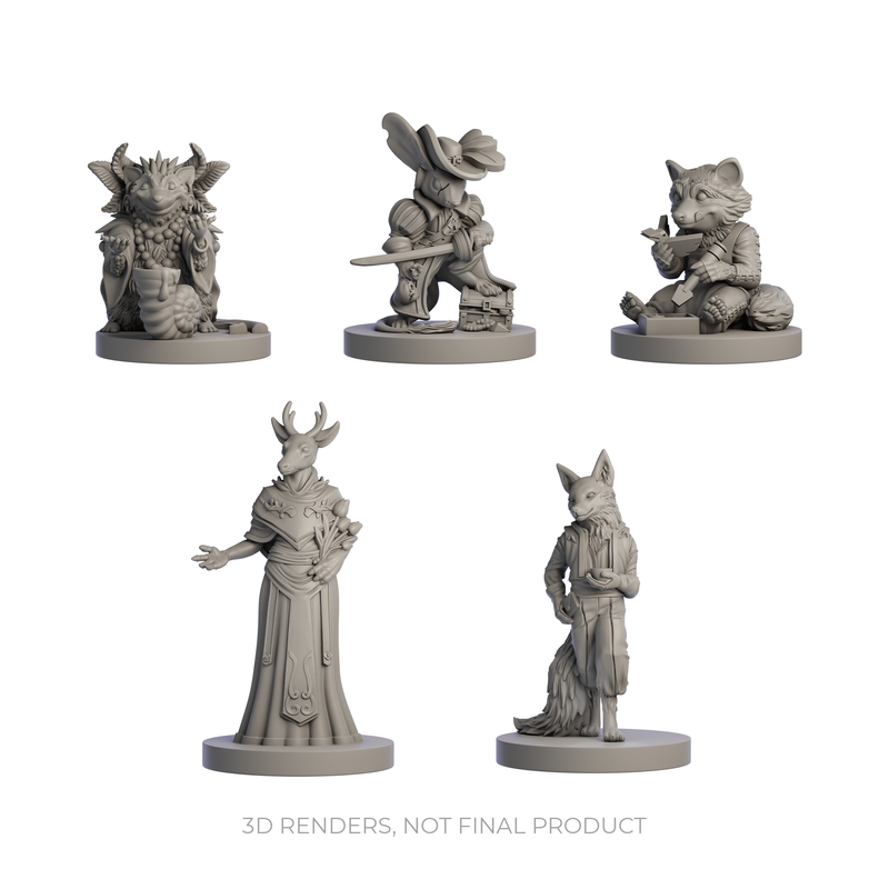 Humblewood Minis: Humblefolk
