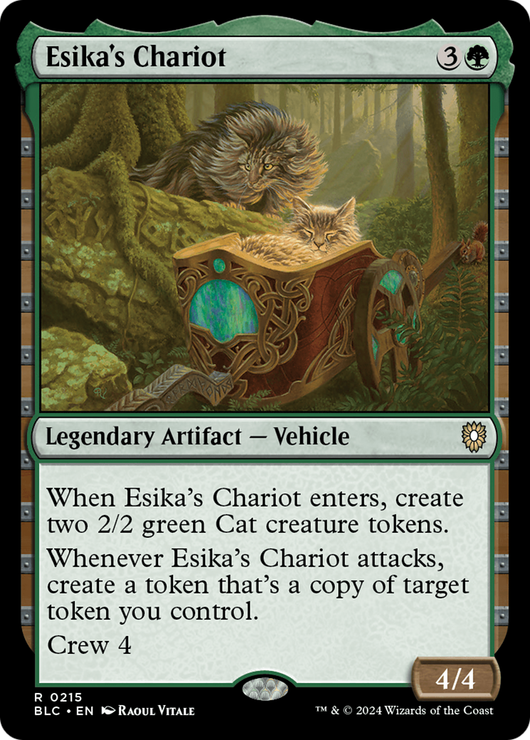 Esika's Chariot [Bloomburrow Commander] | D20 Games