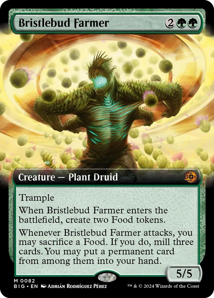 Bristlebud Farmer (Extended Art) [Outlaws of Thunder Junction: The Big Score] | D20 Games