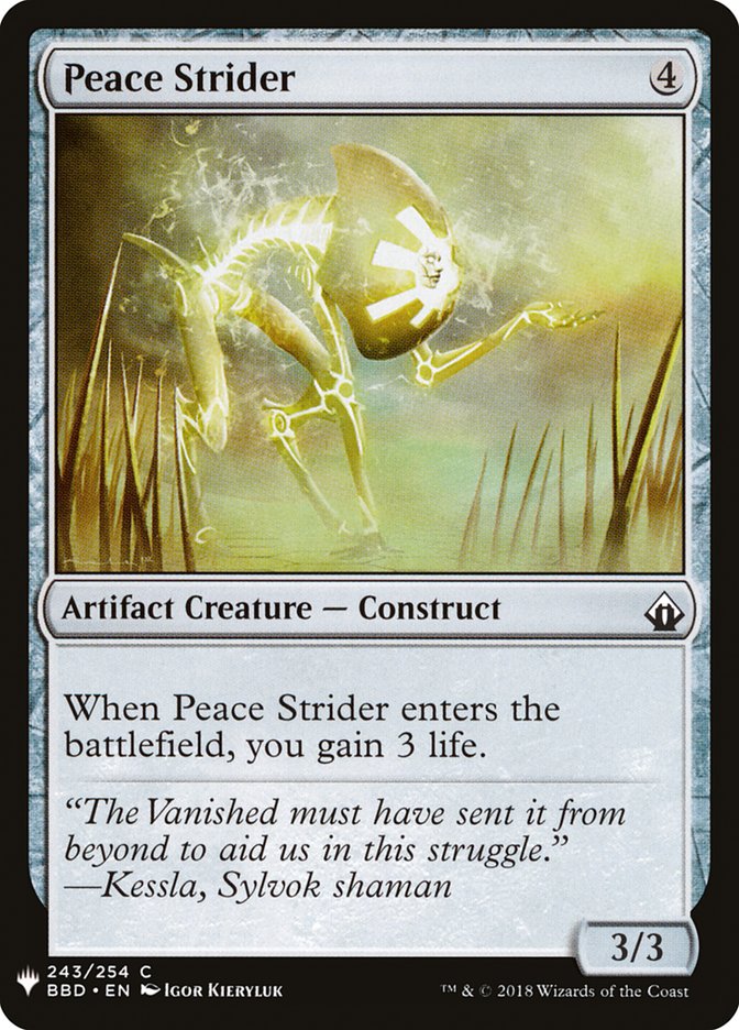 Peace Strider [Mystery Booster] | D20 Games