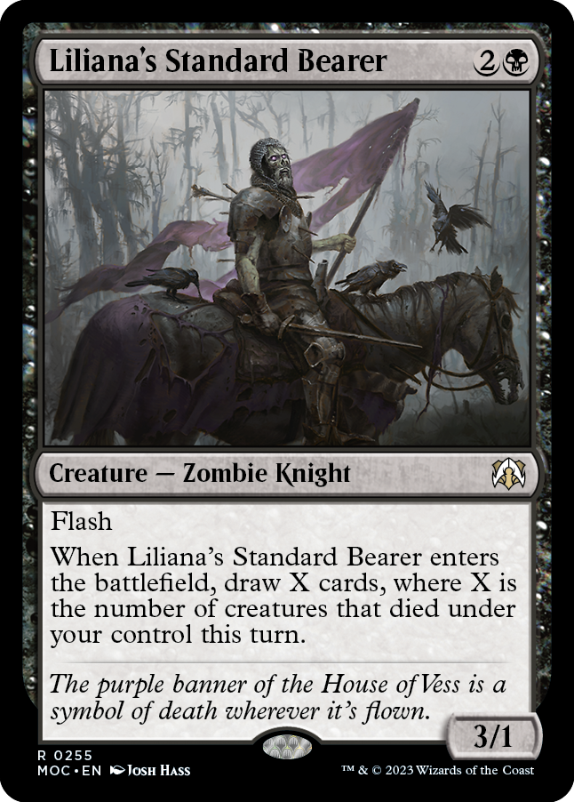 Liliana's Standard Bearer [March of the Machine Commander] | D20 Games