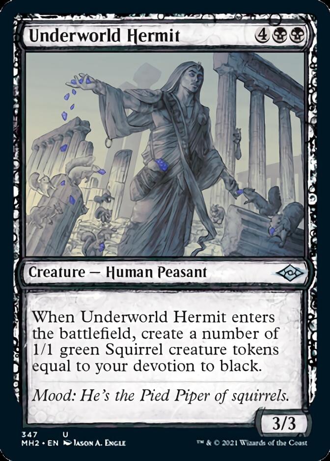 Underworld Hermit (Sketch) [Modern Horizons 2] | D20 Games