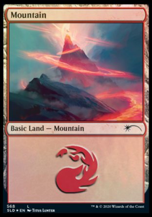 Mountain (Spellcasting) (568) [Secret Lair Drop Promos] | D20 Games