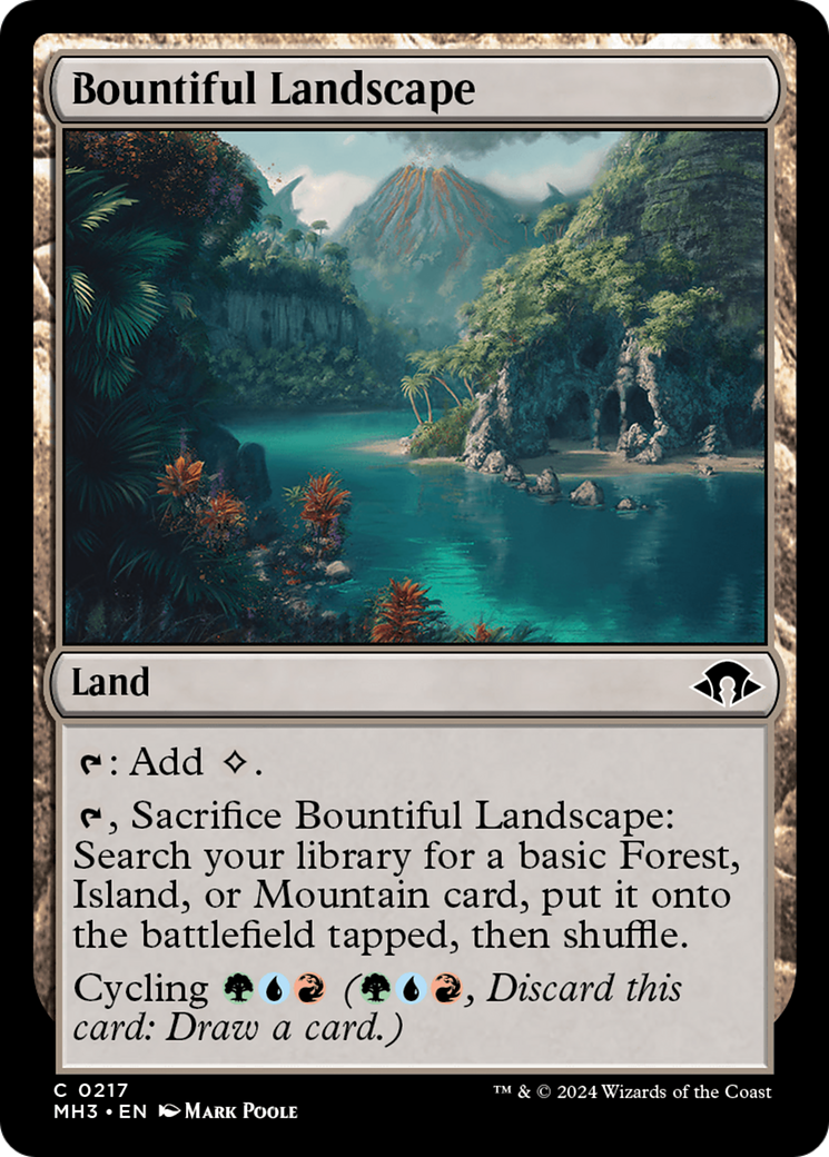 Bountiful Landscape [Modern Horizons 3] | D20 Games