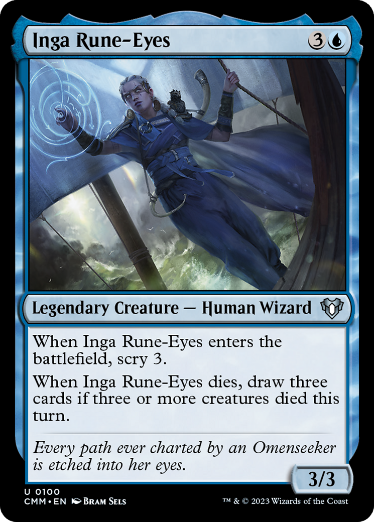 Inga Rune-Eyes [Commander Masters] | D20 Games