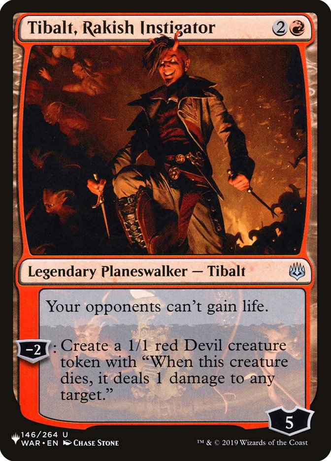 Tibalt, Rakish Instigator [The List] | D20 Games