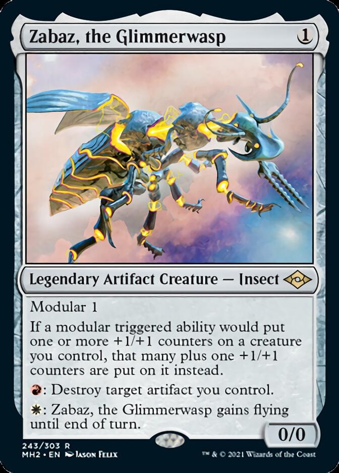 Zabaz, the Glimmerwasp [Modern Horizons 2] | D20 Games