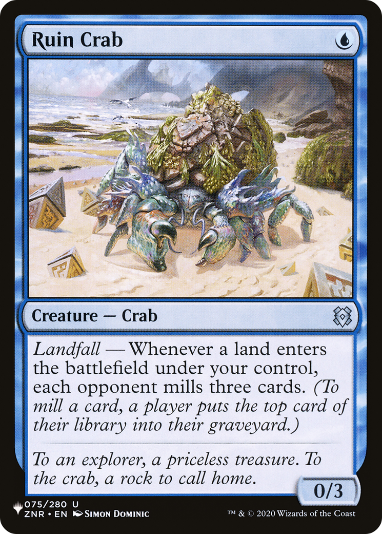 Ruin Crab [The List Reprints] | D20 Games