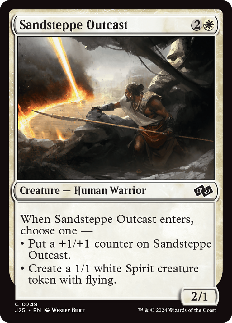 Sandsteppe Outcast [Foundations Jumpstart] | D20 Games