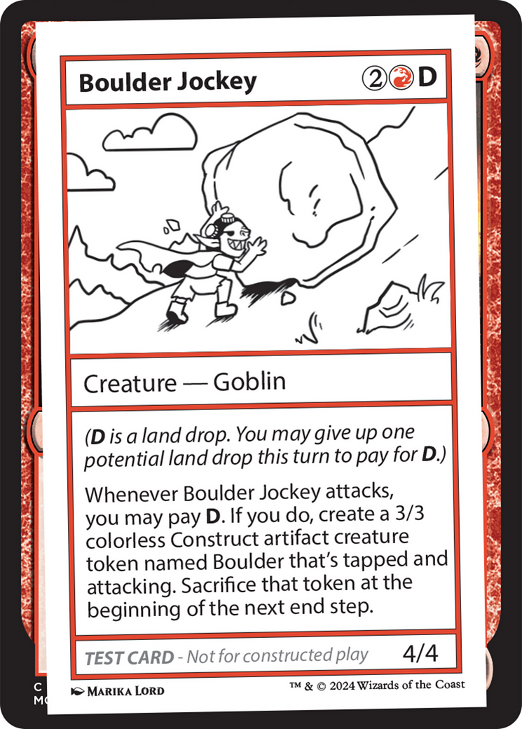 Boulder Jockey [Mystery Booster 2 Playtest Cards] | D20 Games