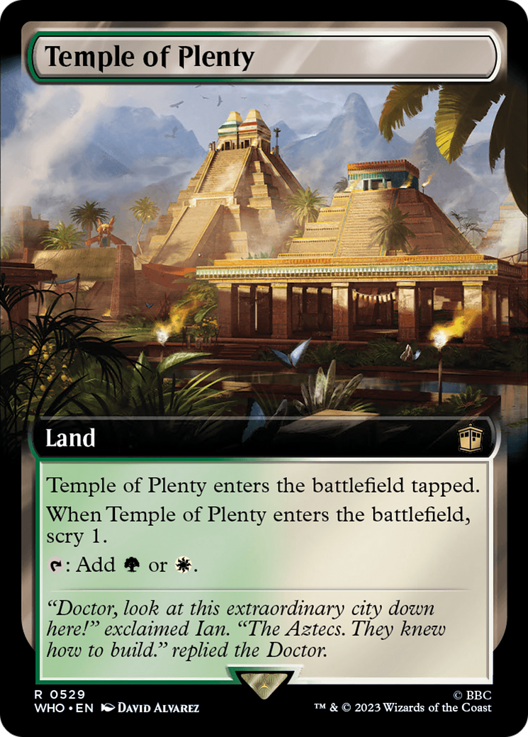 Temple of Plenty (Extended Art) [Doctor Who] | D20 Games