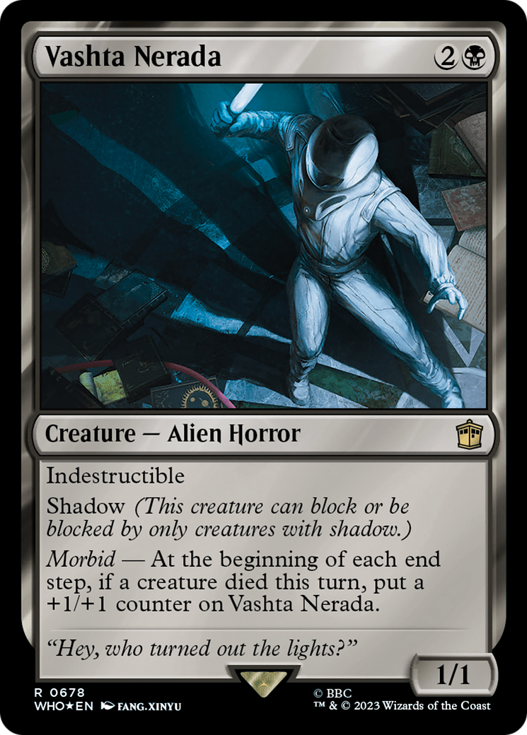 Vashta Nerada (Surge Foil) [Doctor Who] | D20 Games