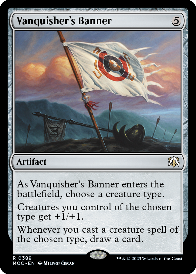 Vanquisher's Banner [March of the Machine Commander] | D20 Games