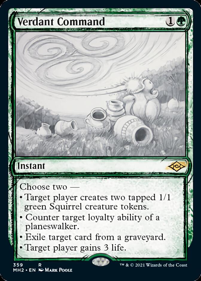 Verdant Command (Sketch) [Modern Horizons 2] | D20 Games