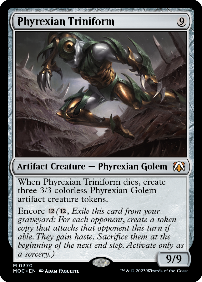 Phyrexian Triniform [March of the Machine Commander] | D20 Games