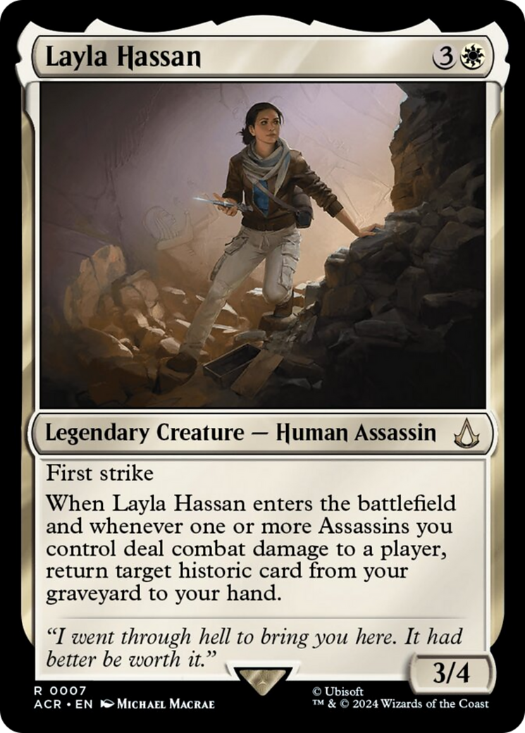 Layla Hassan [Assassin's Creed] | D20 Games