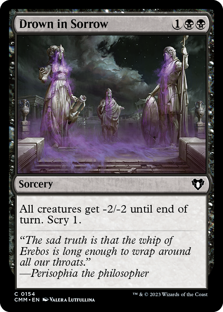 Drown in Sorrow [Commander Masters] | D20 Games