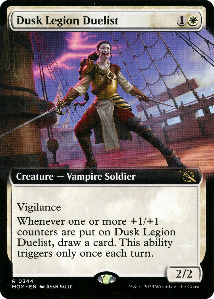 Dusk Legion Duelist (Extended Art) [March of the Machine] | D20 Games
