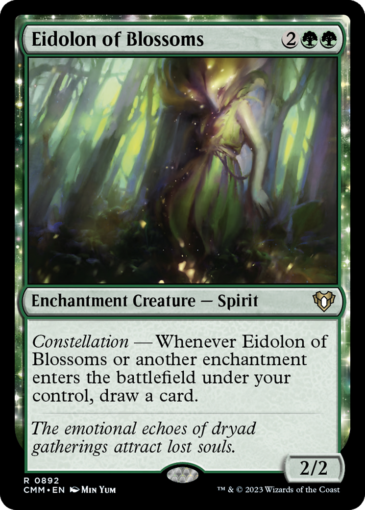 Eidolon of Blossoms [Commander Masters] | D20 Games