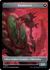 Incubator // Phyrexian (17) Double-Sided Token [March of the Machine Tokens] | D20 Games