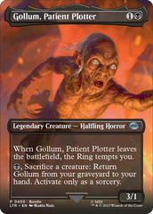 Gollum, Patient Plotter (Borderless Alternate Art) [The Lord of the Rings: Tales of Middle-Earth] | D20 Games