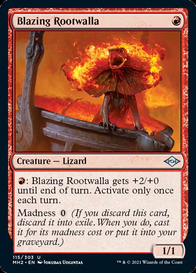 Blazing Rootwalla [Modern Horizons 2] | D20 Games