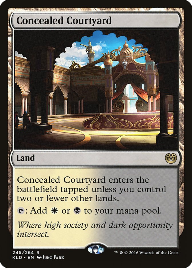 Concealed Courtyard [Kaladesh] | D20 Games