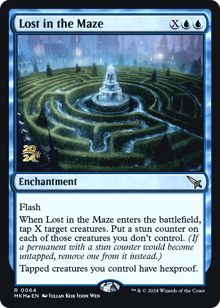 Lost in the Maze [Murders at Karlov Manor Prerelease Promos] | D20 Games