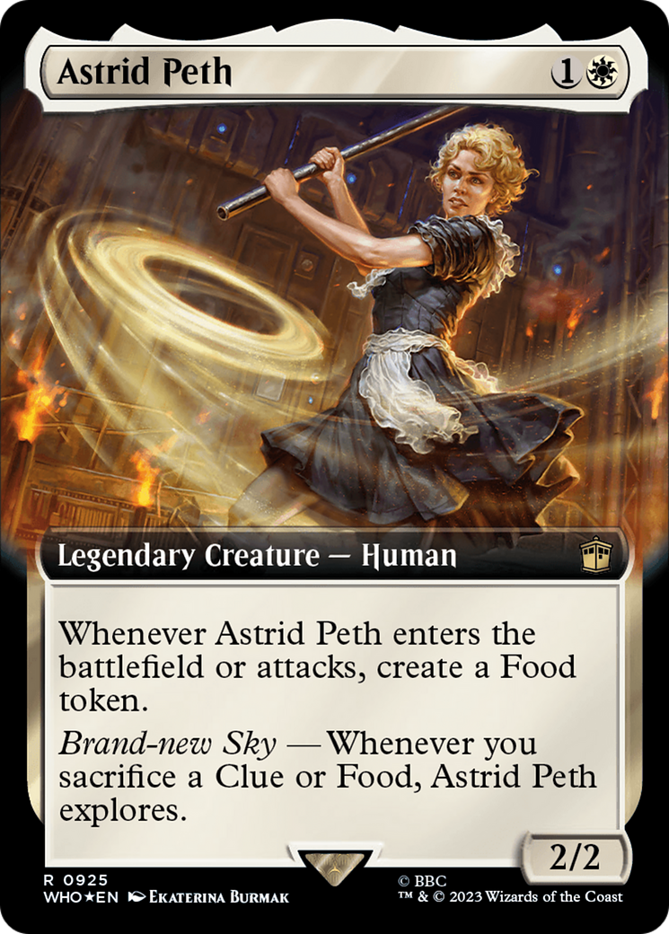 Astrid Peth (Extended Art) (Surge Foil) [Doctor Who] | D20 Games