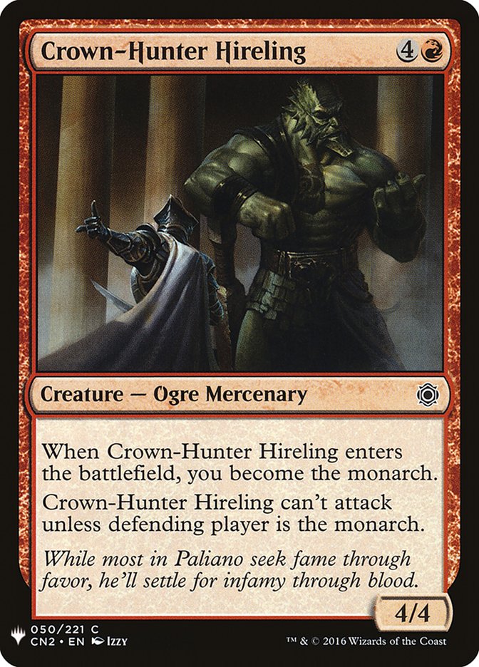 Crown-Hunter Hireling [Mystery Booster] | D20 Games