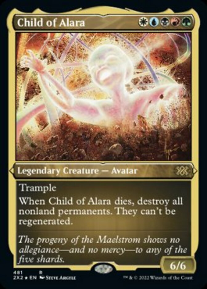 Child of Alara (Foil Etched) [Double Masters 2022] | D20 Games