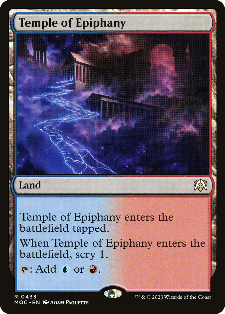 Temple of Epiphany [March of the Machine Commander] | D20 Games