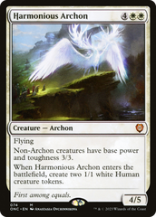 Harmonious Archon [Phyrexia: All Will Be One Commander] | D20 Games