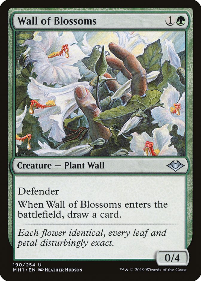 Wall of Blossoms [Modern Horizons] | D20 Games