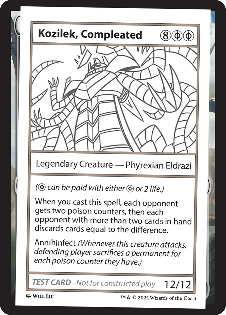 Kozilek, Completed [Mystery Booster 2 Playtest Cards] | D20 Games