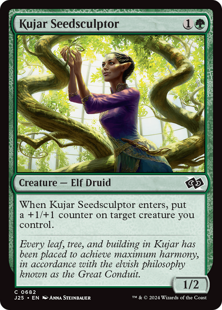 Kujar Seedsculptor [Foundations Jumpstart] | D20 Games