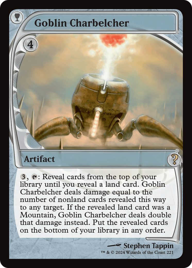 Goblin Charbelcher (Future Sight) [Mystery Booster 2] | D20 Games