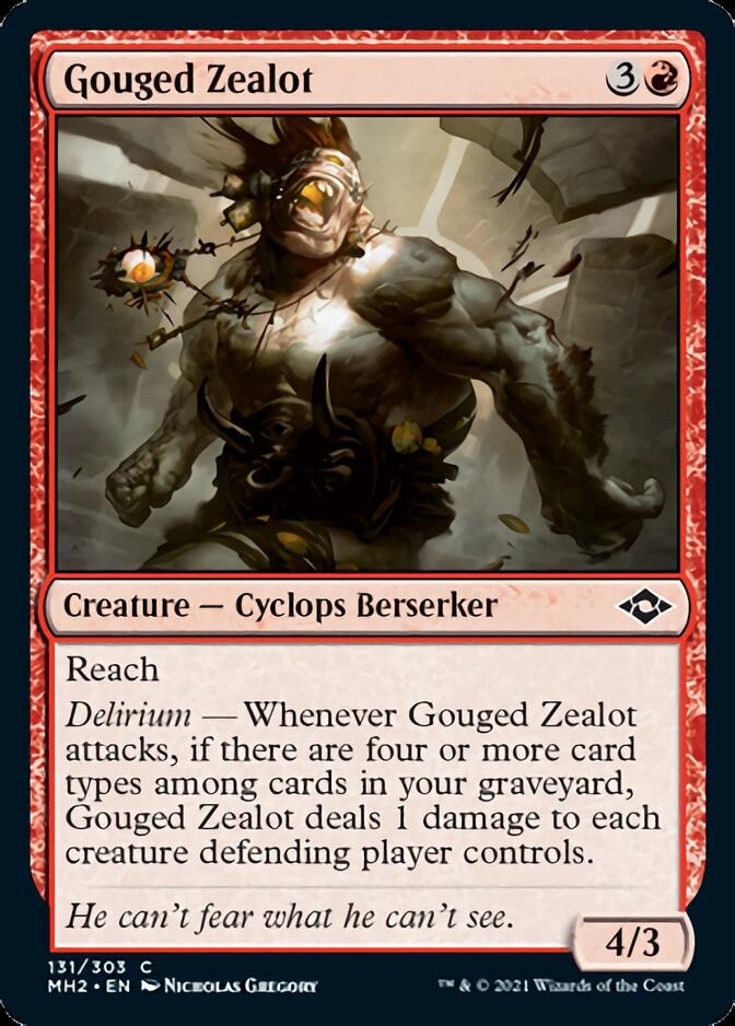 Gouged Zealot [Modern Horizons 2] | D20 Games