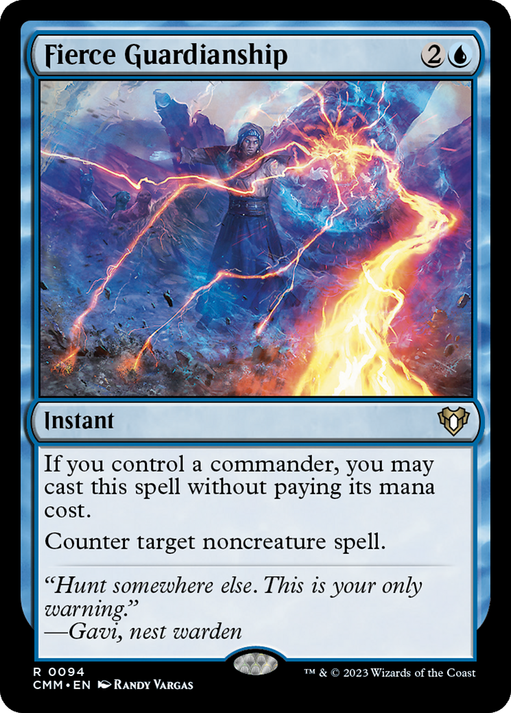 Fierce Guardianship [Commander Masters] | D20 Games