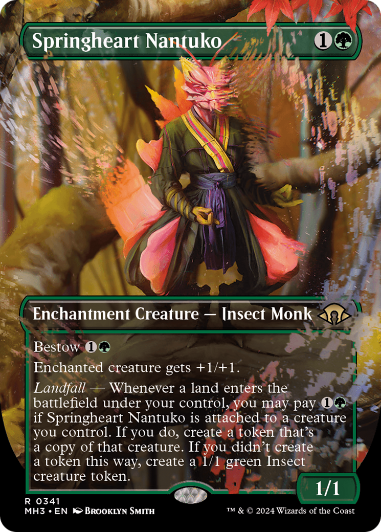 Springheart Nantuko (Borderless) [Modern Horizons 3] | D20 Games