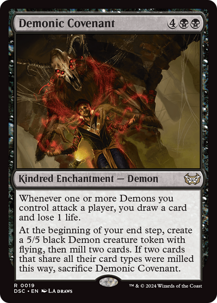 Demonic Covenant [Duskmourn: House of Horror Commander] | D20 Games