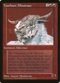 Hurloon Minotaur (Oversized) [Oversize Cards] | D20 Games